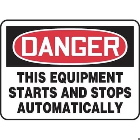 Accuform OSHA DANGER Safety SignTHIS SHMEQM087XP SHMEQM087XP